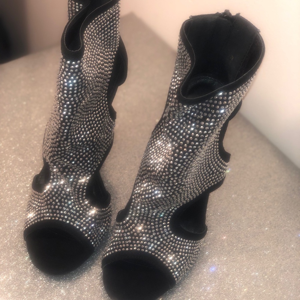 Studded heels